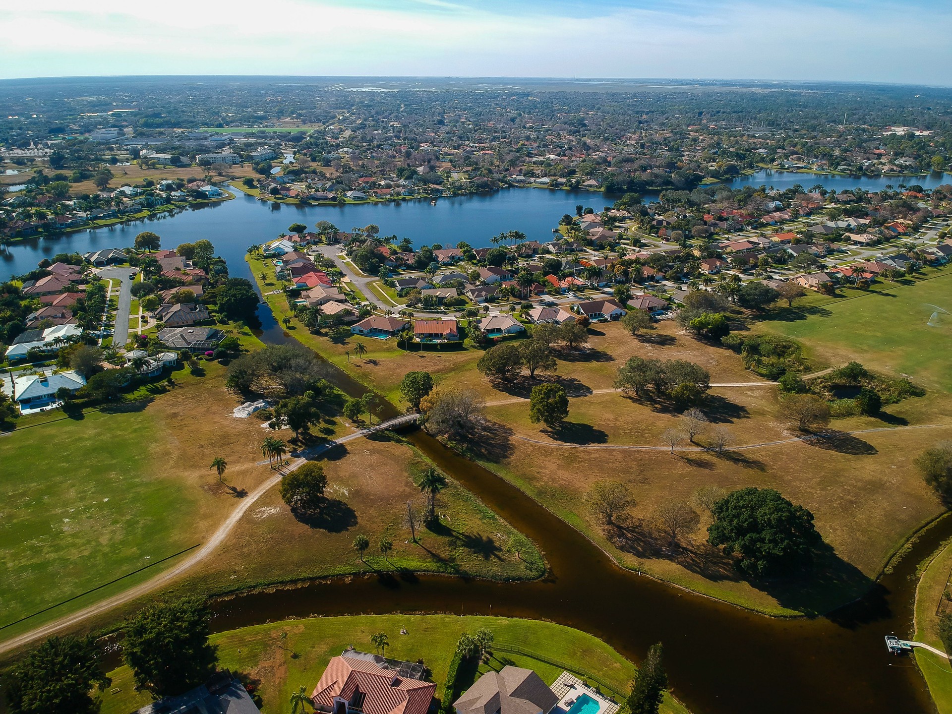 Drone photography of Wellington Florida
