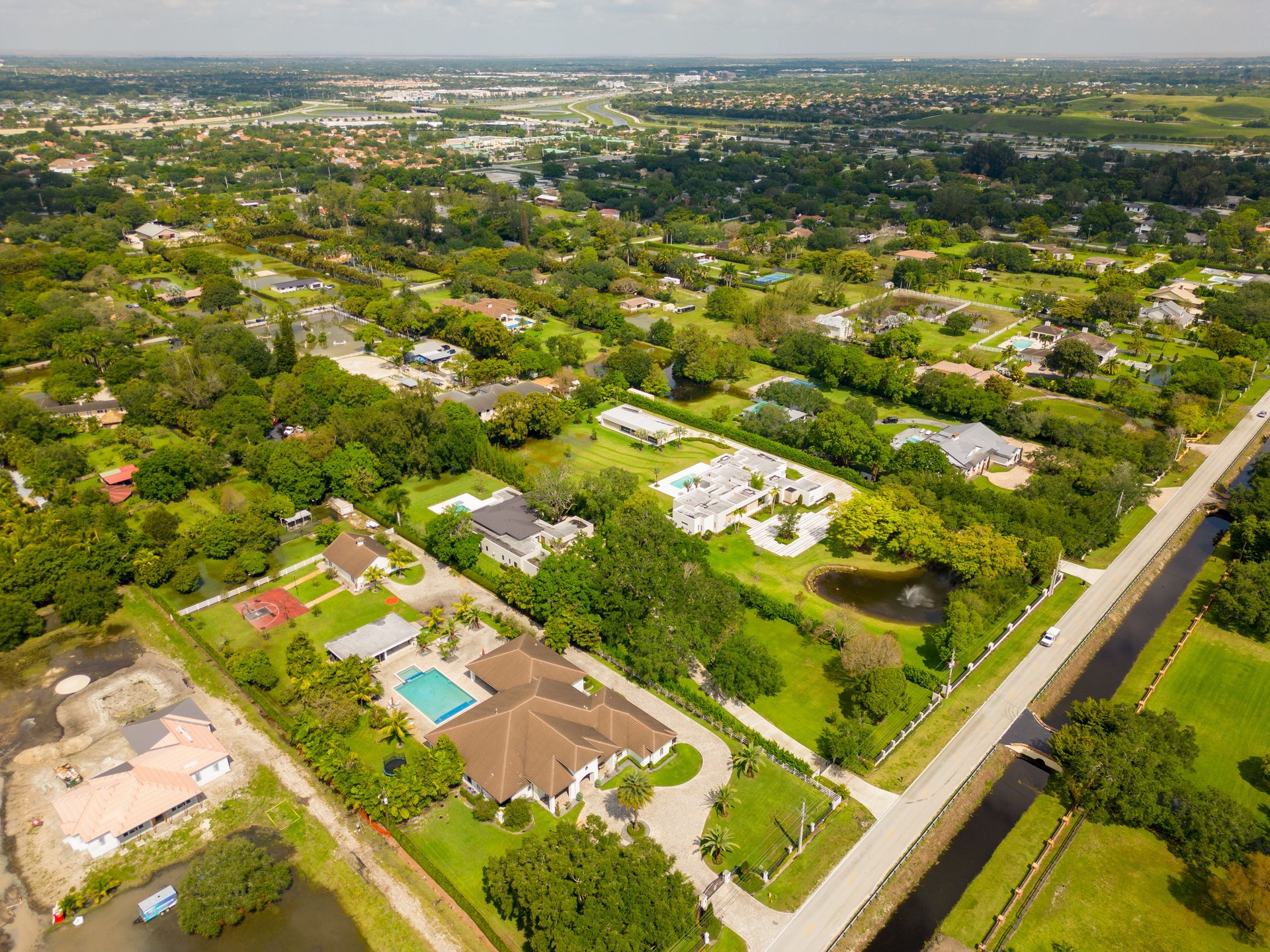 Luxury homes Southwest Ranches Florida USA